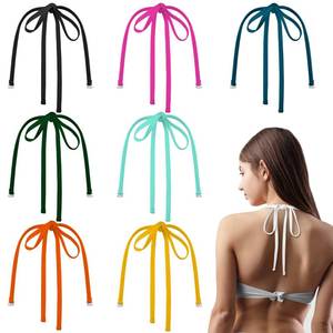 lot 2371 image: Eurzom Halter Neck Bathing Suit Straps Replacement Adjustable Swimsuit Straps Detachable for Women Girls Multicolor
