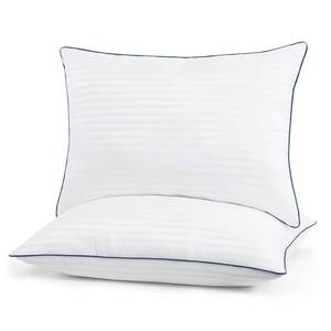 lot 18519 image: Homemate Bed Pillows for Sleeping - King Size(20x36) Set of 2 Hotel Quality Pillows Allergy Friendly Microfiber Shell Fluffy Down Alternative Filling Pillow Suitable Back Stomach or Side Sleepers
