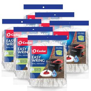 lot 18538 image: O-Cedar EasyWring Spin Mop Head Refill (Pack of 6)
