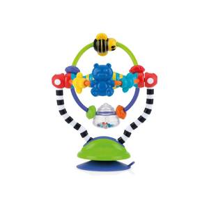 lot 18598 image: Nuby Silly Spinwheel Toy with Suction Base - Interactive High Chair Toy for Babies and Toddlers - 6 Months