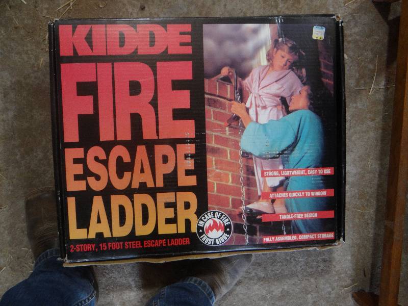 lot 804 image: 2 - story 15 fire escape ladder. (NEW)
