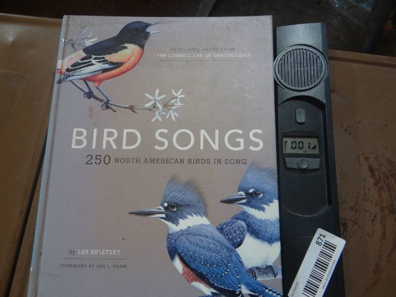 lot 871 image: Working bird song book.