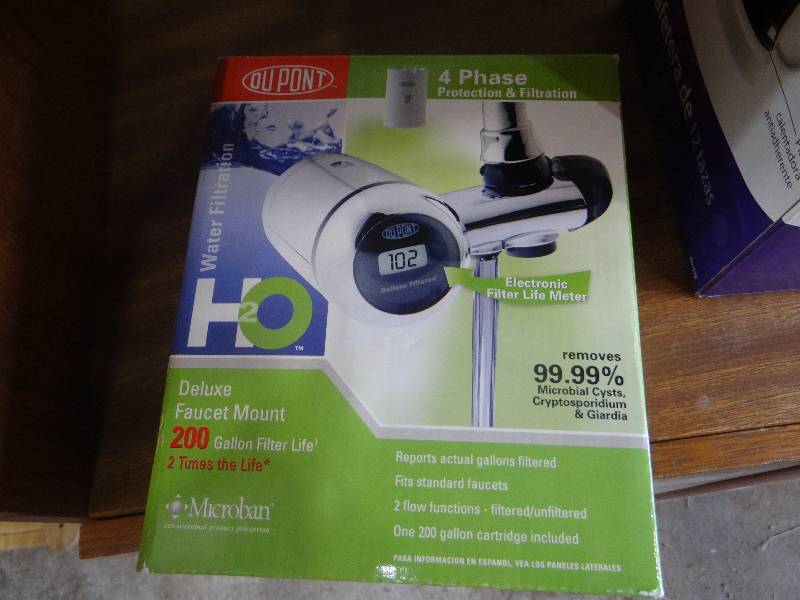 lot 910 image: New DuPont water filtration system.