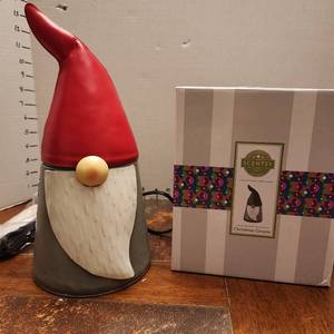lot 128 image: Christmas Gnome Scentsy warmer new in box