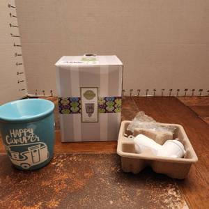 lot 156 image: Happy Camper Scentsy plug in warmer new in box
