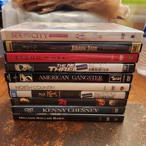 lot 166 image: 10 DVD movies all complete (one unopened)