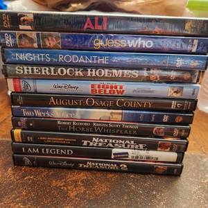 lot 167 image: 10 DVD movies all complete (4 unopened)