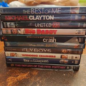 lot 170 image: 10 DVD movies all complete (one unopened)