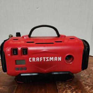 lot 305 image: Craftsman V20 160 psi cordless inflator model cmce520