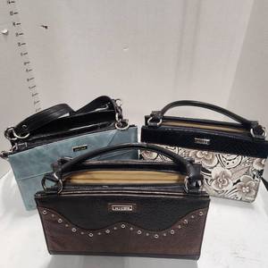 lot 409 image: 3 Miche bags with removable clovers