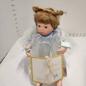 lot 442 image: Ashton Drake porcelain doll I Wish You Wisdom with box
