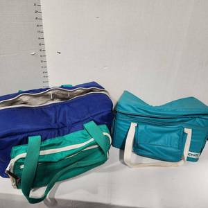 lot 650 image: Eddie Bauer travel bags with Chill collapsible cooler