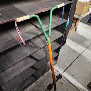 lot 717 image: Vintage pogo stick 46 tall