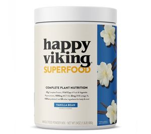 lot 41975 image: Retail - $49.95 Happy Viking Complete Plant Superfood Meal Pwdr