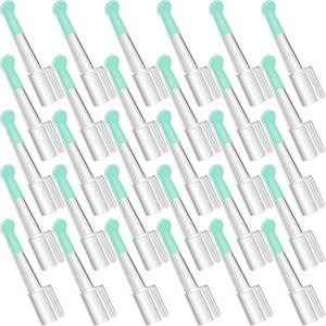 lot 43982 image: Nuanchu 30 Pcs Ear Spoon Tips Ear Cleaner Replacement Tips Ear Cleaner Tips Ear Replacement Pick Ear Wax Removal Replacement Accessories Set for Teens Adults Ear Wax Removal Endoscope (Green,Round)