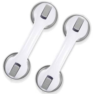 lot 45984 image: Grab Bars for Shower, 12 Inch Shower Handle Strong Suction Shower Grab Bar for Shower Chair Stool, Bathroom Safety Bar for Seniors, Elderly. Only 1 item.