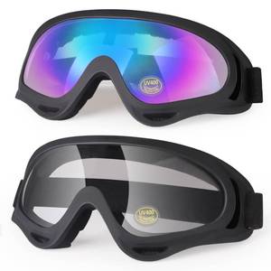 lot 45992 image: LMAVAG ATV Goggles Dirt Bike Goggles Motorcycle Motocross Goggles Riding Off-Road Goggles Racing MX Bike Goggles Ski UV400 Anti-Fog Impact-Resistant Dustproof Goggles Kids Youth Adult Men Women 2 Pack