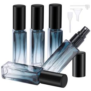 lot 48949 image: Segbeauty Travel Perfume Bottle Refillable, 5pcs 10ML Mini Glass Perfume Containers with Funnel and Pipette, Empty Portable Leak-proof Fragrance Bottles Spray Atomizer Pump Bottle Kit for Toiletries