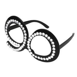 lot 48980 image: Ocean Line 90th Birthday Glasses - Funny Photo Booth Props for Anniversary Celebration Decoration, Plastic Frame with Crystal Party Favors, Novelty Eyewear for Kids and Adults 6 Pack