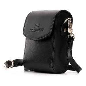 lot 43991 image: MegaGear MG1504 Canon PowerShot SX740 HS, SX730 HS Leather Camera Case with Strap - Black