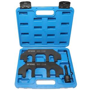 lot 43994 image: DPTOOL Camshaft Holding Tool Timing Alignment Holder Tool Kit Compatible with Ford Lincoln Mercury 3.5L 3.7L 4V Engines Replace 303-1248 303-1530 OTC 6682 with RT11 Removal Socket and Portable Case