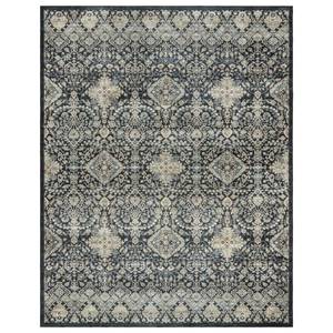 lot 43998 image: Gertmenian Printed Indoor Boho Area Rug - Non Slip, Ultra Thin, Super Strong, Printed Rug - Home D�cor for Entryway, Bedroom, Living Room - 6x9 Medium, Tanis Anthrocite, 28529