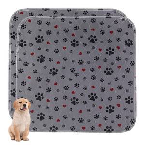 lot 47951 image: Washable Pee Pads for Dogs,2 Pack Extra Large 36x36 Super Absorbent Reusable Puppy Pads,Non-Slip 100% Waterproof Dog Pee Pads,Pet Training Pads for Couch, Crate,Potty Training,Floor