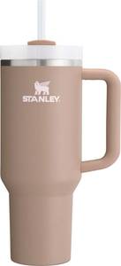 lot 21125 image: Stanley Quencher H2.0 Tumbler with Handle & Straw 40 oz  Twist On 3-Way Lid  Cupholder Compatible for Travel  Insulated Stainless Steel Cup  BPA-Free  Almond Rose