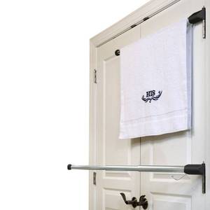 lot 21150 image: Hinge N Hang The Perfect Towel Rack
