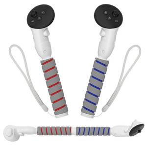 lot 21231 image: Handles Extension Grips for Quest 3Quest 3S Controller Accessories, VR Handle Attachments, for Playing Quest 33S Beat Saber Gorilla Tag Long Arms Handle Extender