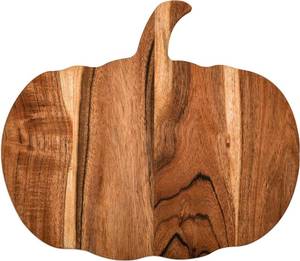 lot 21246 image: Halloween Pumpkin Shaped Wood Cutting Board for kitchen Decoration, Gothic Cutting Boards with Handle, Charcuterie Wooden Boards, Serving Platter (Pumpkin Board 12L x 13W)