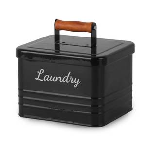 lot 21270 image: Candco Modern Farmhouse Dryer Sheet Holder, Metal Laundry Pods Container for Laundry Room Organization, Dryer Sheet Dispenser with Lid