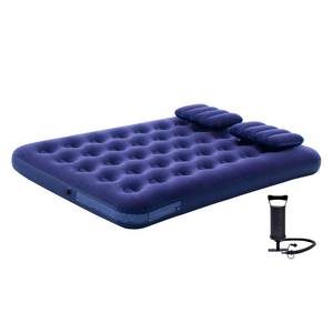 lot 21277 image: DIMAR GARDEN Full Size Camping Air Mattress Inflatable Bed with Pillow,Include Pump