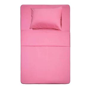 lot 21283 image: Best Season 3 Piece Bed Sheet Set (Twin,Peach Pink) 1 Flat Sheet,1 Fitted Sheet and 1 Pillow Cases,100% Brushed Microfiber 1800 Luxury Bedding,Deep Pockets,Extra Soft & Fade Resistant