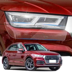 lot 21322 image: LUNQIN Car Headlight Protection Film for Audi Q5 SQ5 2018 2019 2020 Auto Accessories Lucency Vinyl Exterior Decoration Self Adhesive Sheet Sticker Cover Tint Tail Light