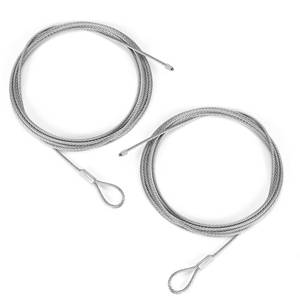 lot 21335 image: 2PCS 325 120 Garage Door Cables Spring Wire Compatible with Wayne Dalton Torquemaster Spring System