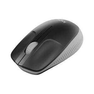 lot 21340 image: Logitech Wireless Mouse M190 - Full Size Ambidextrous Curve Design, 18-Month Battery with Power Saving Mode, Precise Cursor Control & Scrolling, Wide Scroll Wheel, Thumb Grips - Mid Grey