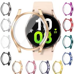 lot 21395 image: 12 Pack YUVIKE Watch Screen Protector Compatible with Samsung Galaxy Watch 5 40mm and Galaxy Watch 4 40mm, Soft TPU Watch Case Full Protective Cover for Galaxy5&4 Smart Watch 40mm