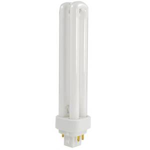 lot 21408 image: Sylvania 20722 Compact Fluorescent 4 Pin Double Tube 3000K, 26-watt