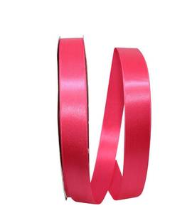 lot 21415 image: Reliant Ribbon 5000-175-05C Double Face Satin Allure Dfs Ribbon, 78 Inch X 100 Yards, Shocking Pink