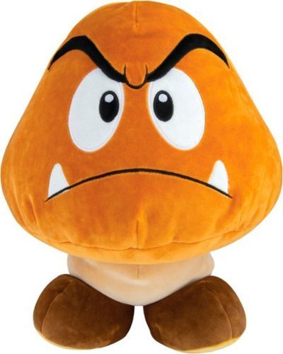 lot 5101 image: TOMY - Club Mocchi Mocchi - Super Mario Goomba 15 Mega Plush & Little Buddies Super Mario Bros Yoshi Plush