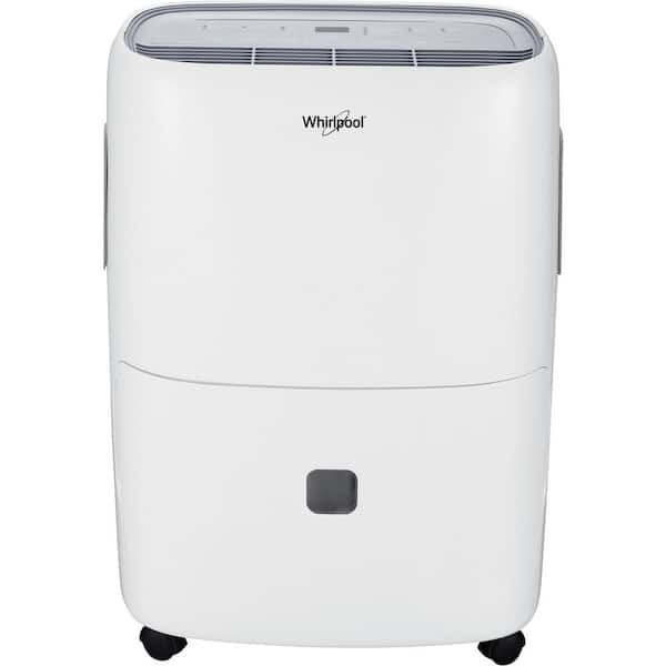 lot 1671 image: 20-Pint Portable Dehumidifier with 24-Hour Timer, Auto Shut-Off, Easy-Clean Filter, Auto-Restart and Wheels&nbsp