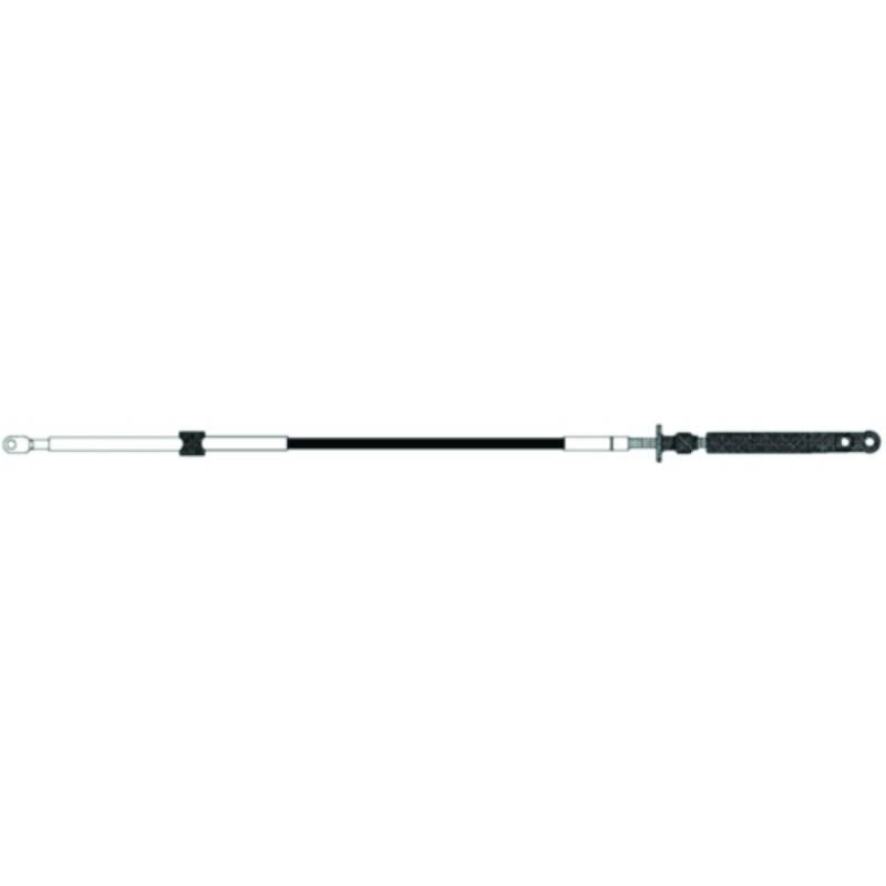 lot 5591 image: TWO- Uflex C14X07 C14X07 Cable Thottle Shift 7Ft Si Fits Johnson Evinrude 1979 and newer RETAIL $35.00 EACH