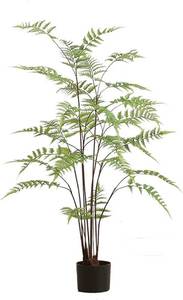 lot 1749 image: Fake Fern Tree Decoration - Product Varies from Stock Photo