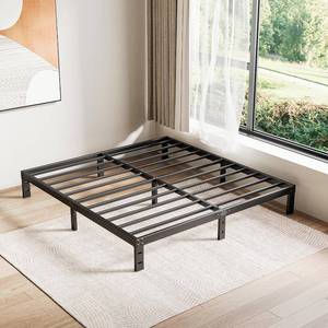 lot 3937 image: Heavy Duty Low Bed Frame