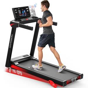 lot 10024 image: HARISON Treadmill for Home with Incline 300 lbs Weight Capacity, 3.0HP Running Machine with 17.72 Wide Tread Belt and Bluetooth Speaker, Exclusive HARISON App, 0-16 kmh (with Bluetooth) -&nbsp