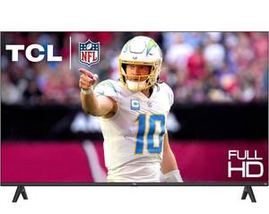 lot 10034 image: TCL 40-Inch Class S3 1080p LED Smart TV with Fire TV (40S350F, 2023 Model), Alexa Built-in, Apple AirPlay Compatibility, Streaming FHD Television,Black Appears New, Tested