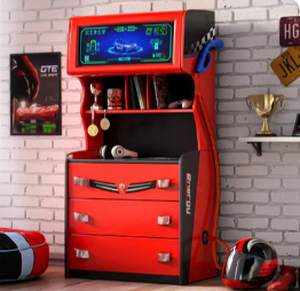 lot 10244 image: CIlek Racing Themed KIDS DRESSER