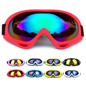 lot 2098 image: Anti-Glare Lenses, Ski Goggles, Winter Sport Snowboard Goggles with UV 400 Protection, Snowboard Goggles for Kids, Boys & Girls, Youth, Men & Women, Helmet, Wind Resistance (Red Multicolor)