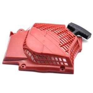lot 2110 image: HAOTOM Recoil Starter Compatible For Jonsered CS-2063 2065 2071 2163 2165 2171 Chainsaw 503692871 503692803 Red